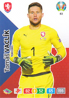 Tomas Vaclik Czech Republic Panini UEFA EURO 2020#083